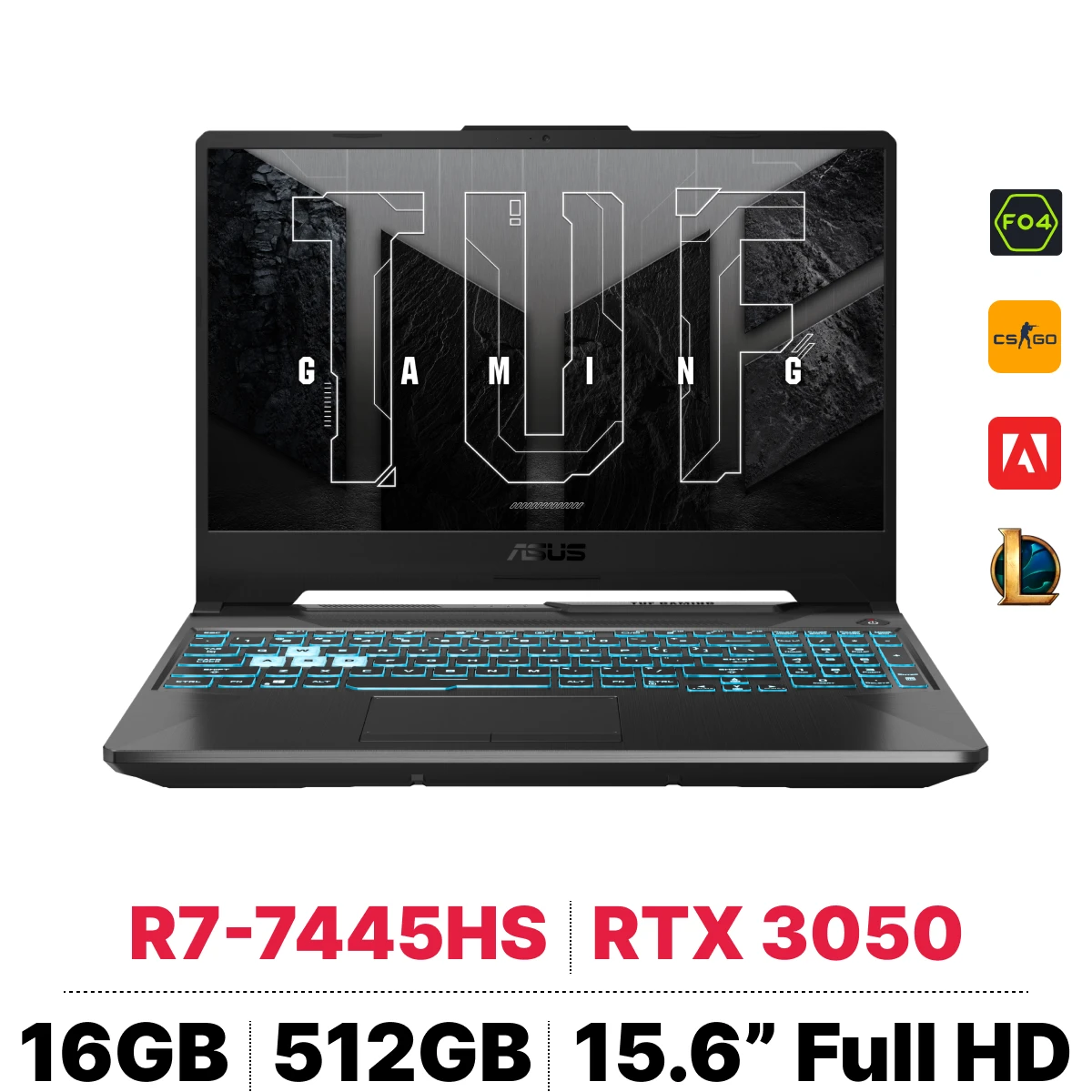 Laptop ASUS TUF Gaming A15 FA506NCG-HN184W