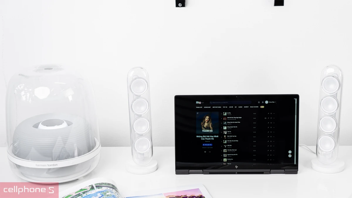 Subwoofer 5.25 inch hướng sàn, bass sâu ấn tượng