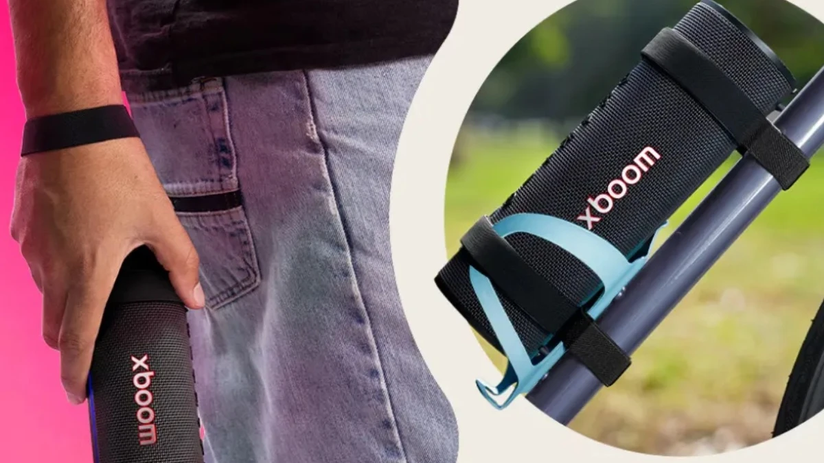 Thiết kế loa Bluetooth LG xboom Grab