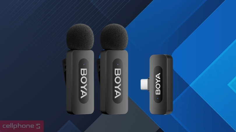 Chất lượng ghi âm của microphone thu âm Boya MIC 2 (2TX + 1RX)