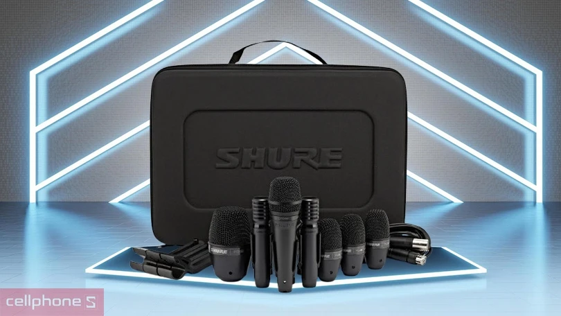 Chất lượng thu âm của bộ micro cho trống Shure Pgadrumkit7