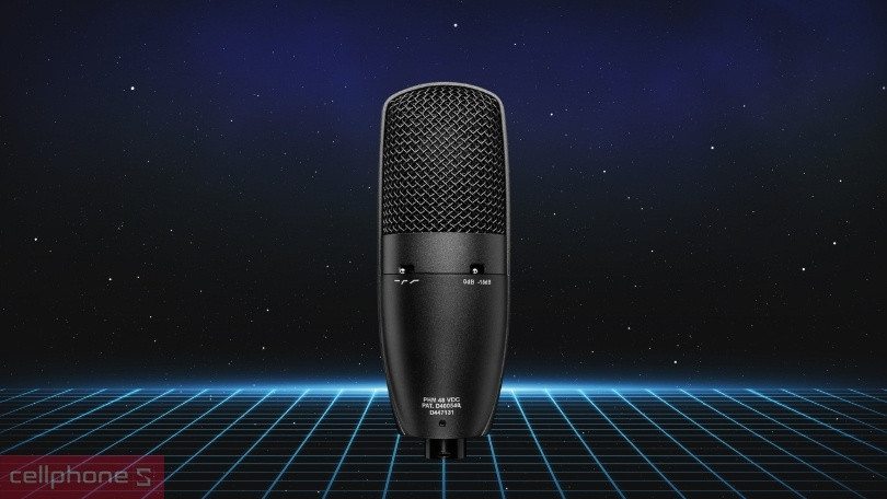 Độ nhạy, dải tần của microphone thu âm Shure SM27 SC