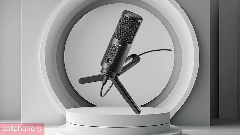 Khả năng kết nối ngoại vi của microphone thu âm Audio Technica ATR2500X USB