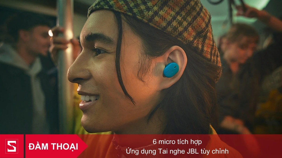 Đàm thoại  tai nghe JBL Tune Buds 2