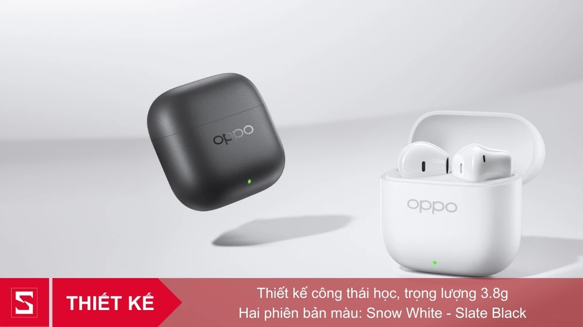 Thiết kế siêu nhẹ, thời trang với hai màu cá tính