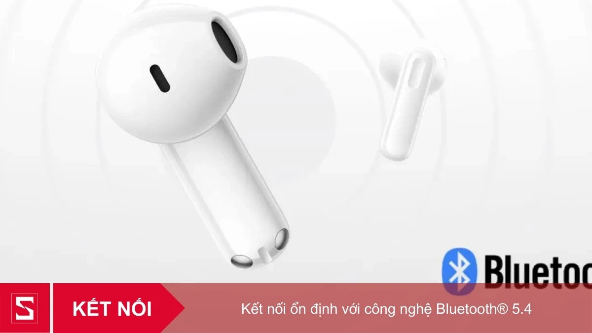 Tai nghe Bluetooth True Wireless OPPO Enco Buds 3 hỗ trợ Bluetooth 5.4