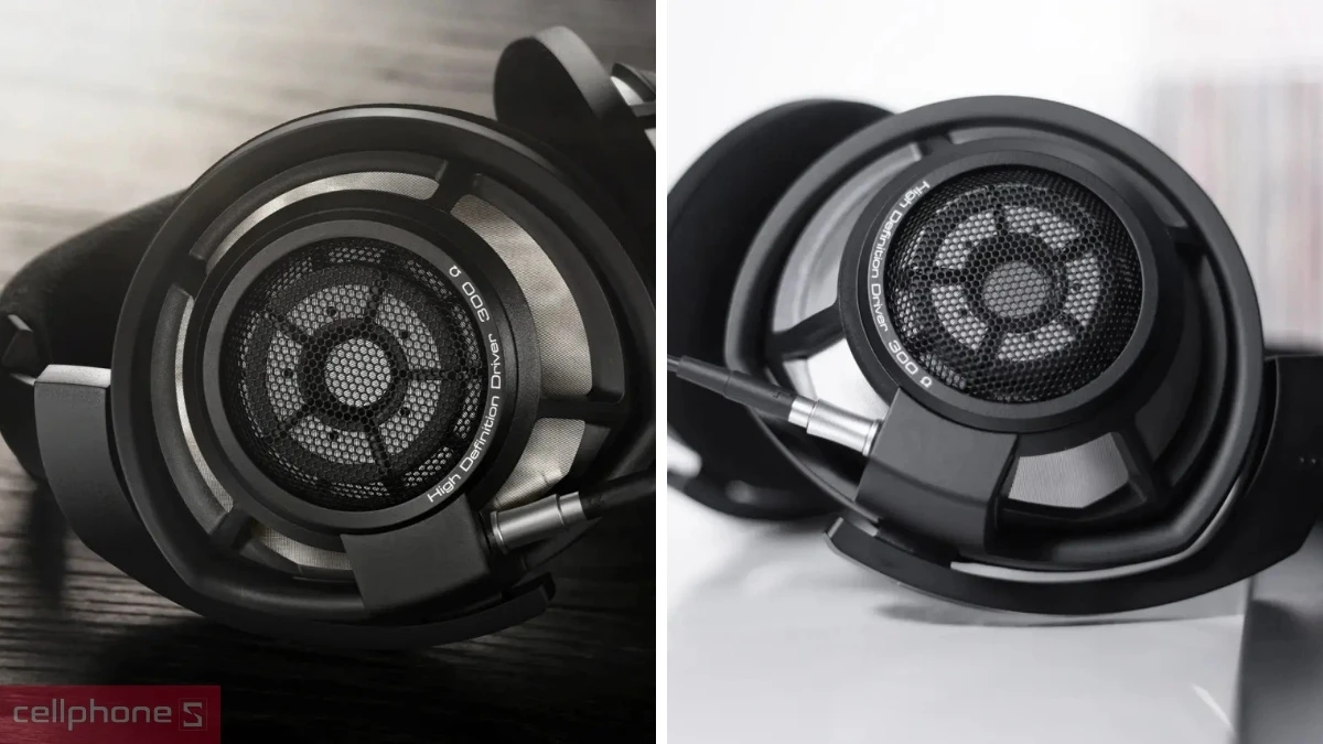 Khả năng kết nối ngoại vi của tai nghe chụp tai Sennheiser HD800S