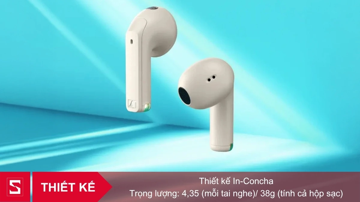 Tai nghe Bluetooth Sennheiser Accentum Open - Thiết kế mở, âm thanh ấn tượng