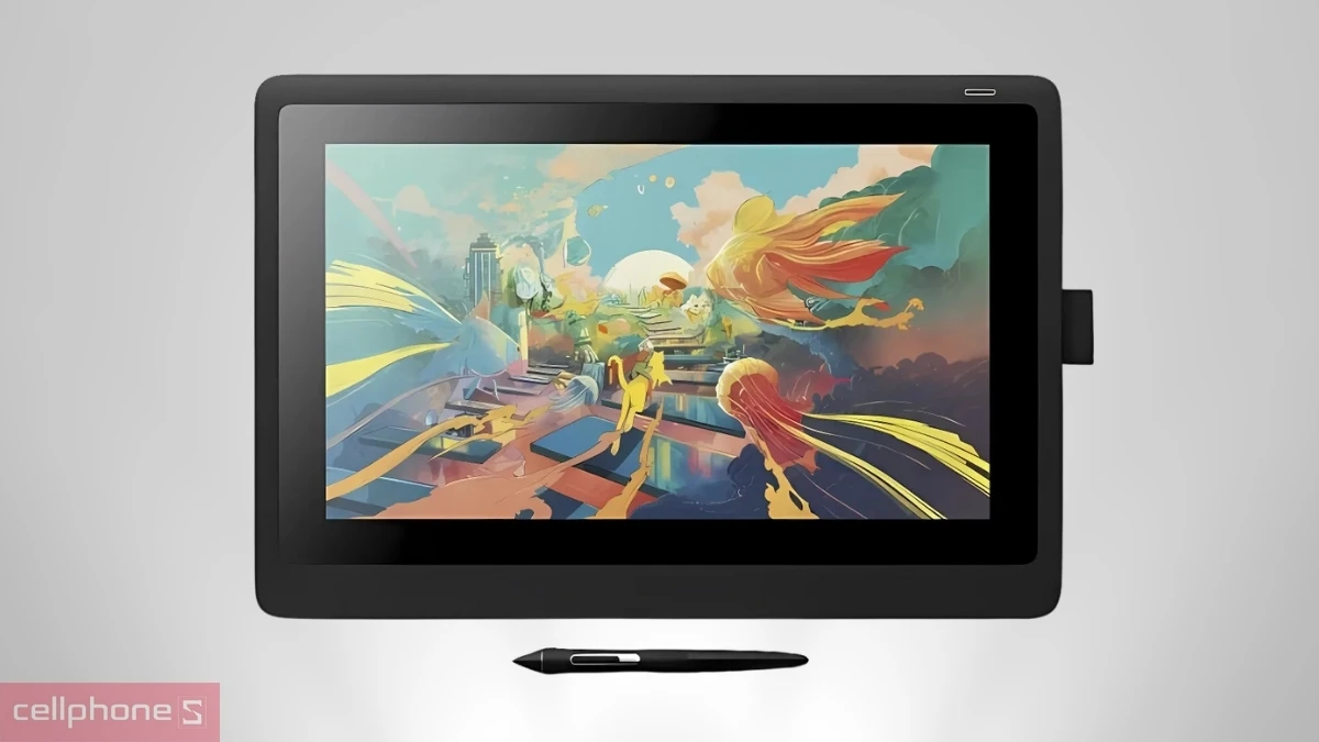 Chất lượng hiển thị của bảng vẽ điện tử WACOM Cintiq 16 DTK-1660/K1