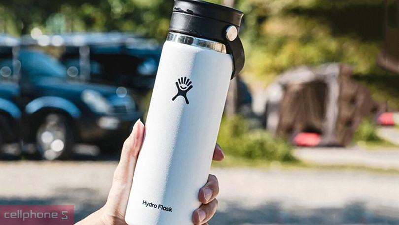 Thiết kế bình nước giữ nhiệt Hydro Flask Wide Flex Sip Lid 20 OZ