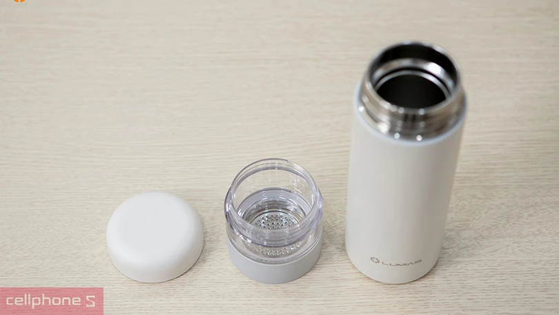 Khả năng giữ nhiệt của bình giữ nhiệt hiển thị nhiệt độ Lumias HB-450 400ml