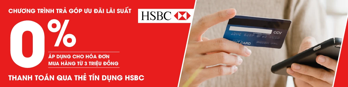 Trả góp qua HSBC