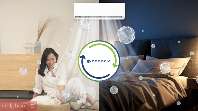 Máy lạnh Panasonic Inverter CU/CS-U12BKH-8 1.5 HP – Công nghệ tiên tiến, êm ái và bền bỉ