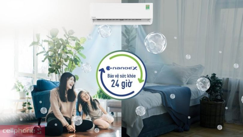 Máy lạnh Panasonic Inverter CU/CS-XU9BKH-8 1 HP - Đa tiện ích, tiết kiệm điện
