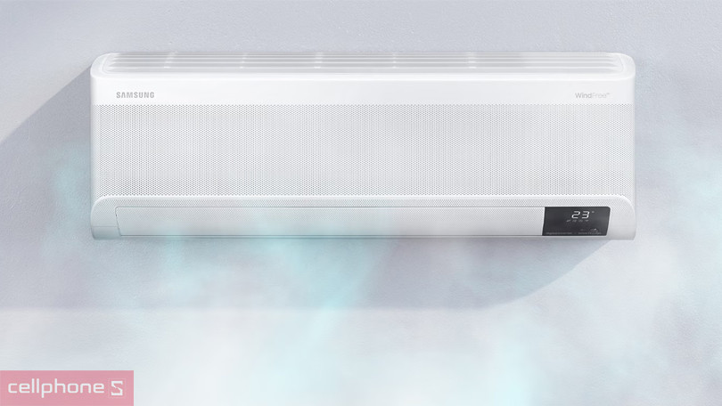 Công suất làm lạnh, độ ồn vận hành của máy lạnh Samsung Inverter AR10CYFAAWKNSV Wind-Free 1 HP