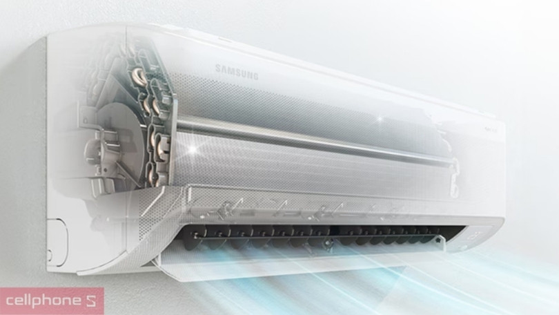 Khả năng tự làm khô dàn lạnh của máy lạnh Samsung Inverter AR13DYHZAWKNSV 1.5 HP