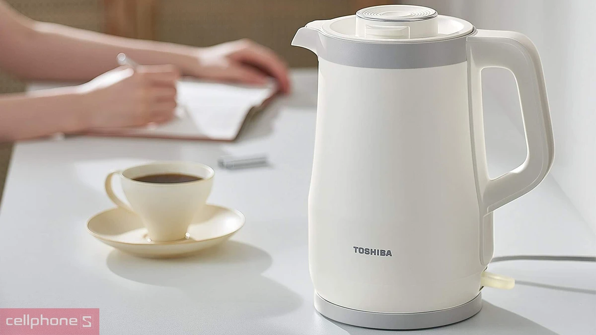 Dung tích chứa của ấm siêu tốc Toshiba KT-15DRTVN(W) chống tràn