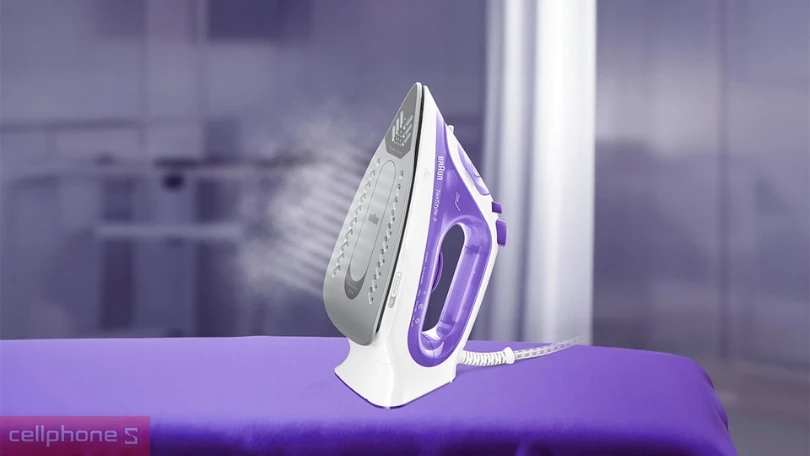Công suất ủi của bàn ủi hơi nước Braun SI3042VI