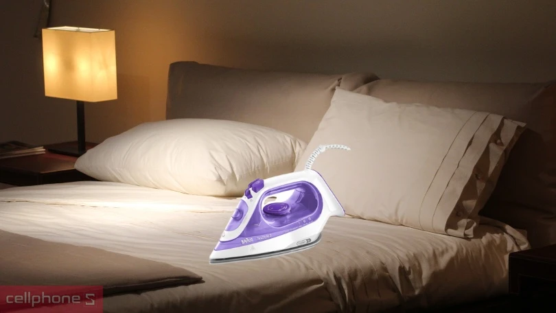 Các tiện ích thông minh đi kèm của bàn ủi hơi nước Braun SI3042VI