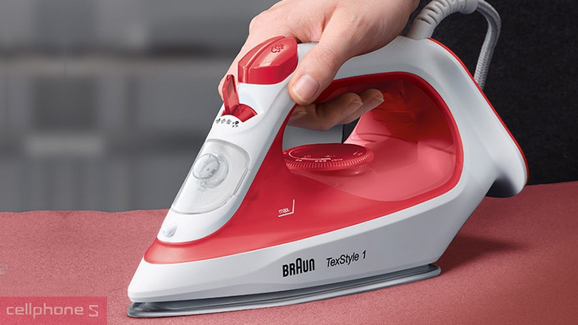 Hướng dẫn sử dụng bàn ủi hơi nước Braun SI1019RD