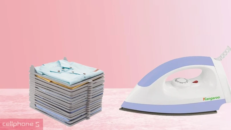 Bàn là khô Kangaroo KG861 – Ủi phẳng đa dạng chất liệu