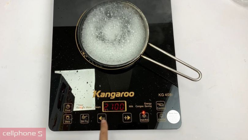 Hướng dẫn sử dụng bếp điện từ đơn Kangaroo KG408I