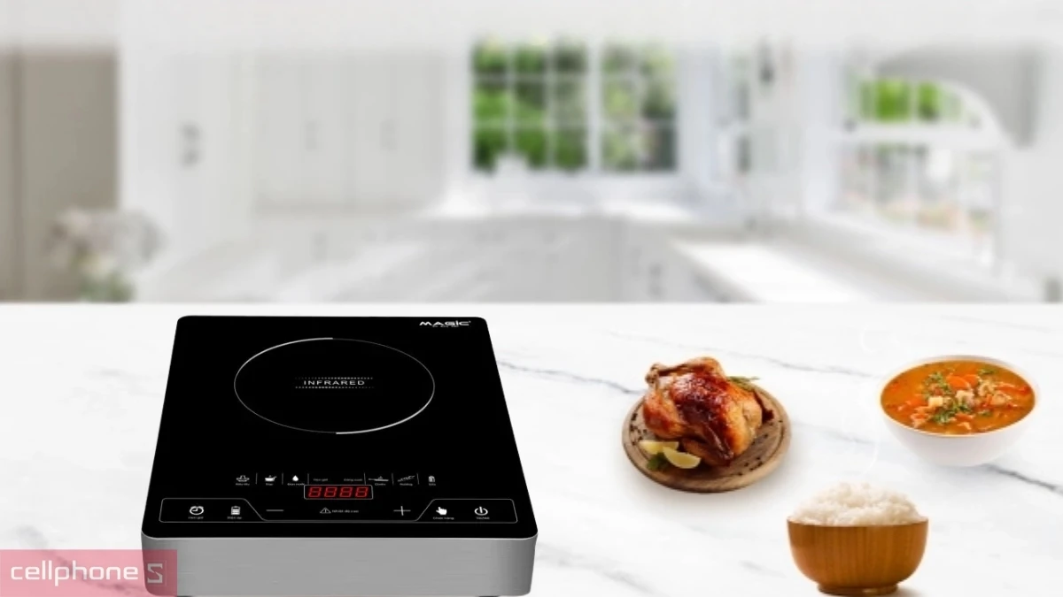 Thiết kế bếp hồng ngoại MAGIC Korea A-51 