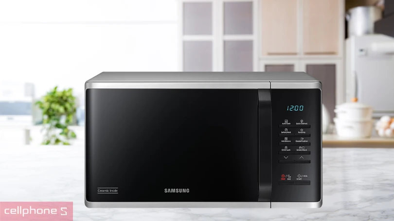 Vì sao nên mua lò vi sóng Samsung 23 Lít MS23K3513AS?