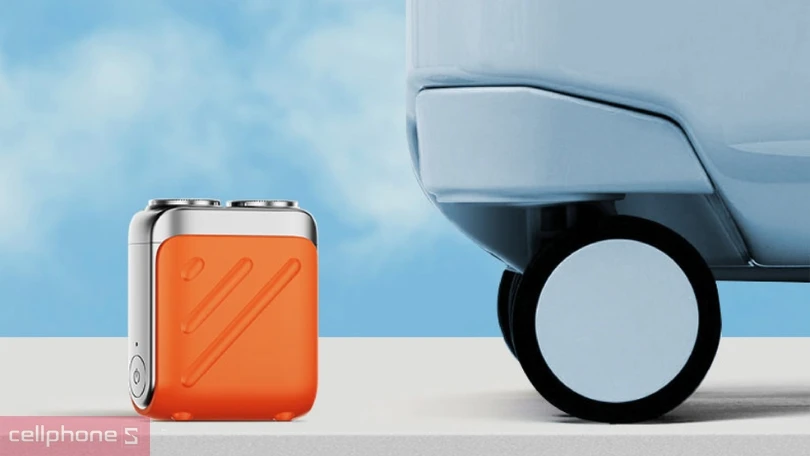 Thiết kế, khả năng kháng nước của máy cạo râu Traveller Eroc KKXZ021