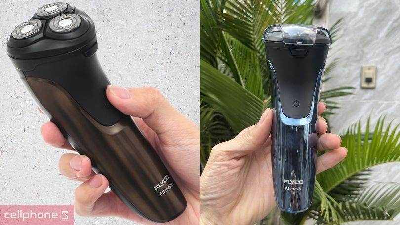 Máy cạo râu Flyco làm sạch râu hiệu quả, an toàn