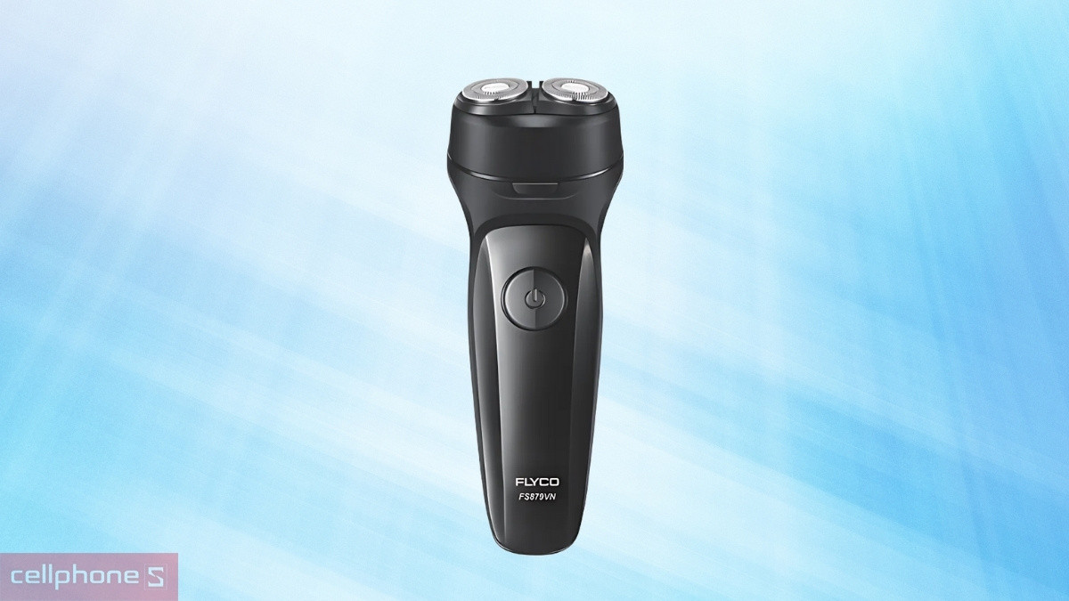 Các tiện ích hiện đại đi kèm của máy cạo râu hai lưỡi Flyco FS879VN