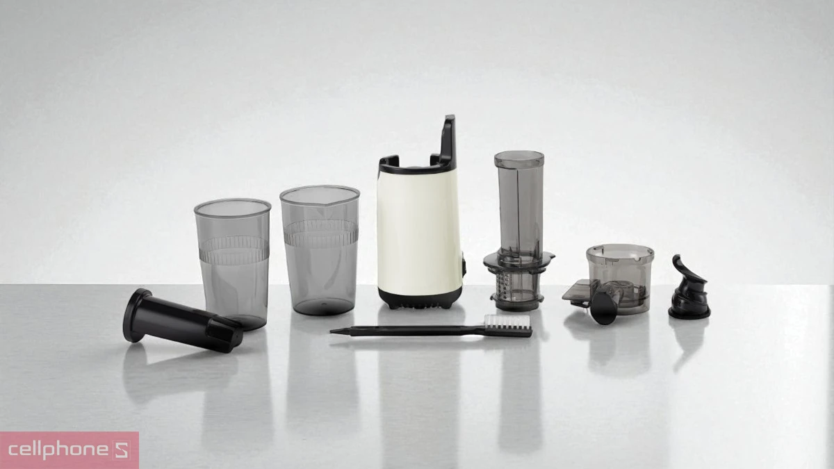 Khả năng tháo lắp, bảo quản của máy ép chậm mini Fujihome SJ06
