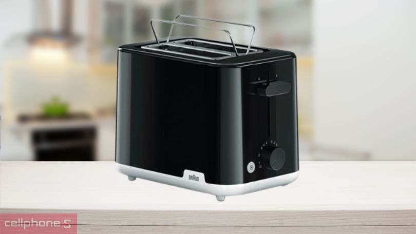 Thiết kế máy nướng bánh mì Braun HT1010BK
