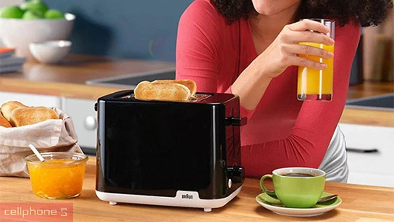 Công suất của máy nướng bánh mì Braun HT1010BK