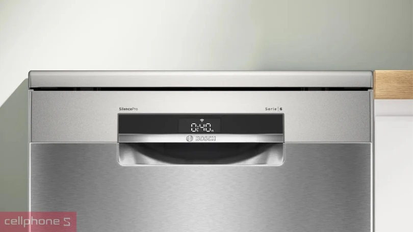 Máy rửa bát độc lập BoschSMS6ECI11E - Vệ sinh bát đĩa hiệu quả, hoạt động êm ái