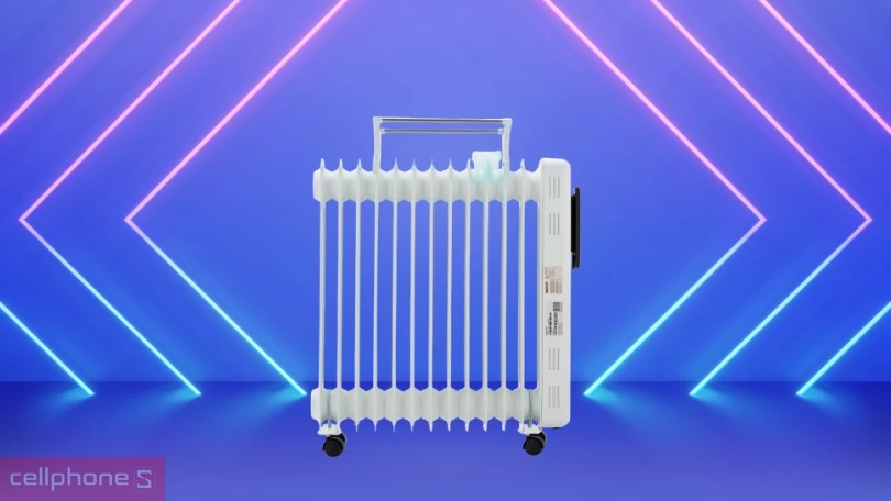 Hiệu năng và các chế độ sưởi của máy sưởi dầu Fujihome OH8613