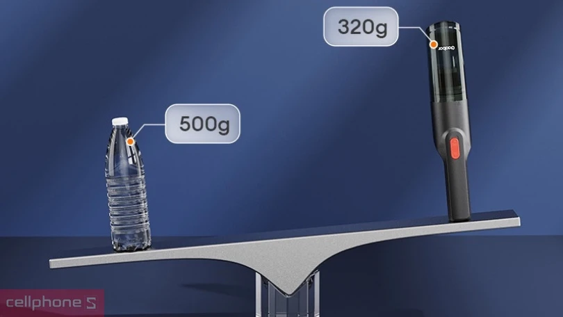 Máy hút bụi Gaabor GVCC-M3A2 - Vệ sinh hiệu quả cả những bề mặt khó nhằn