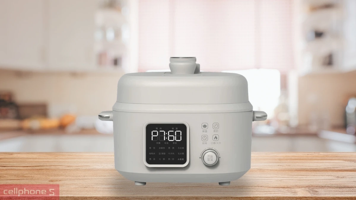 Nồi áp suất Magic Eco AC-241 được trang bị tính năng hẹn giờ nấu thông minh