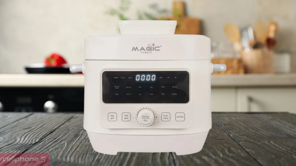 Nồi áp suất Magic Eco AC-243 tích hợp chức năng ngắt tự động