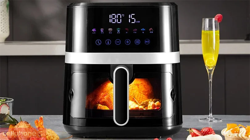 Nồi chiên không dầu Gaabor 6.5 lít AF65T-BK01A – Chiên nướng ngon mà không cần dầu mỡ