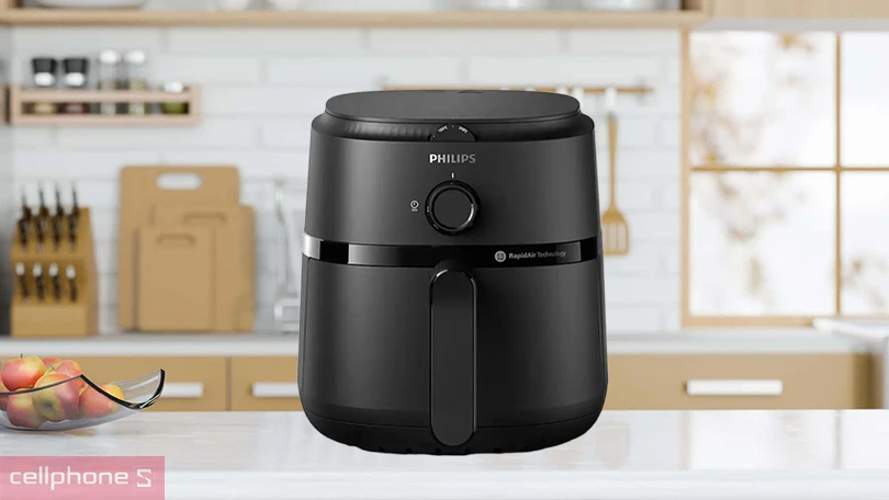 Công suất, tính năng và dung tích nồi chiên không dầu Philips NA120/00 4.2L