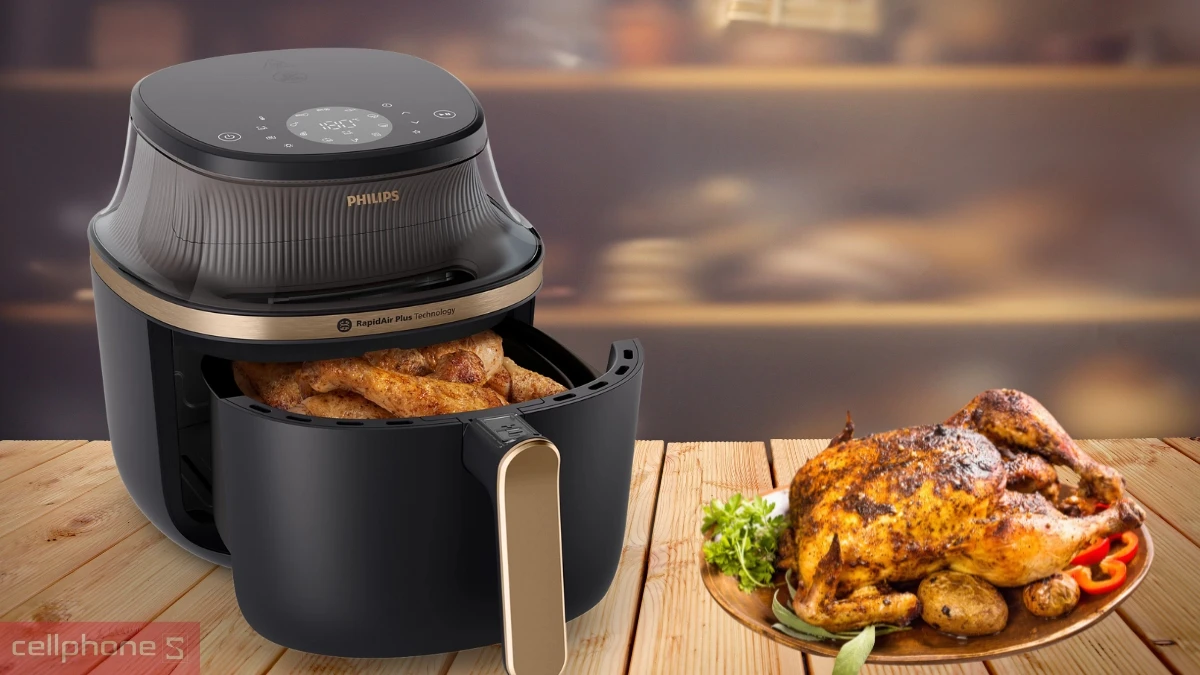 Vì sao nên mua nồi chiên không dầu Philips NA332/00?