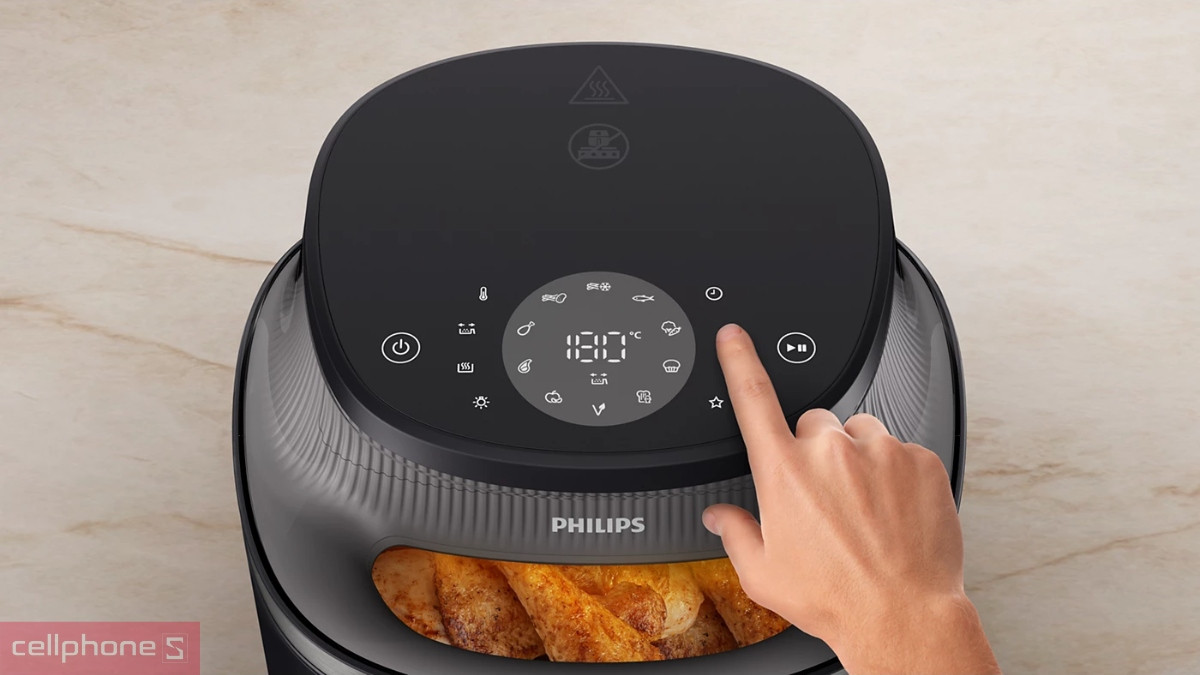 Nồi chiên không dầu Philips NA332/00 - Công suất mạnh mẽ và thiết kế hiện đại