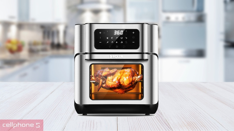 Vì sao nên mua nồi chiên không dầu Roler RA-3116A 12l