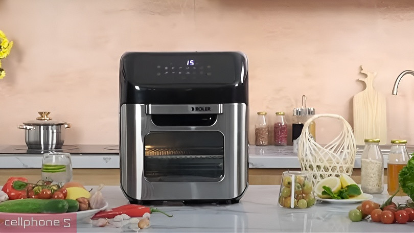 Nồi chiên không dầu Roler RA - 3118A 12L - Công nghệ nấu hiện đại, dung tích lớn