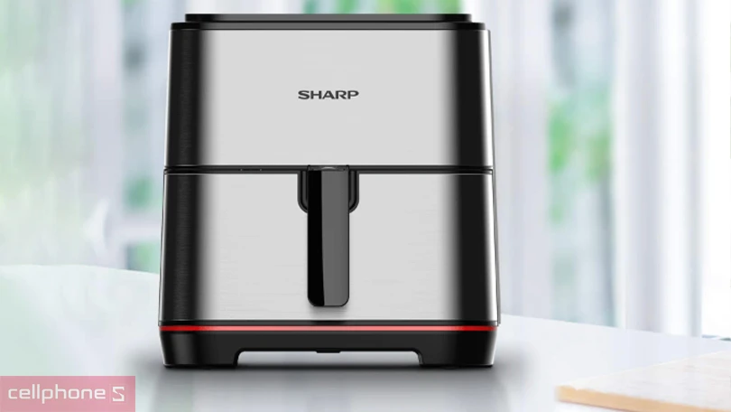 Nồi chiên không dầu Sharp 7 lít KF-AF70EV-ST – “Phù thủy” trong gian bếp