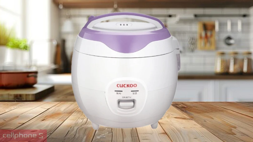 Vì sao nên mua nồi cơm điện cơ Cuckoo CR-0671/VWVNCV 1.08L