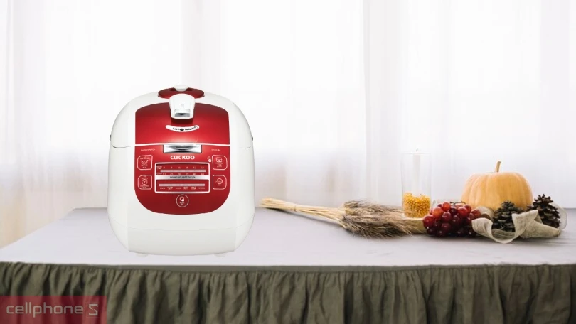 Thiết kế nồi cơm điện tử áp suất Cuckoo CRP-G1015M/MWREVNCV 1.8L