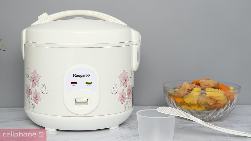 Vì sao nên mua nồi cơm điện nắp gài Kangaroo KG18RC3 1.8L