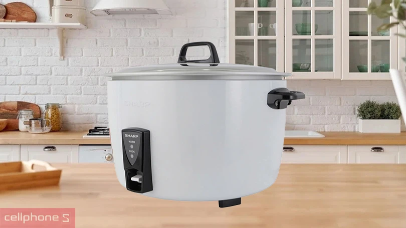 Thiết kế nồi cơm điện Sharp 10 lít KSH-D1010V